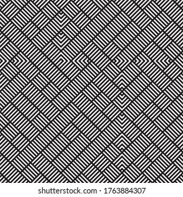 Seamless pattern with oblique white segments