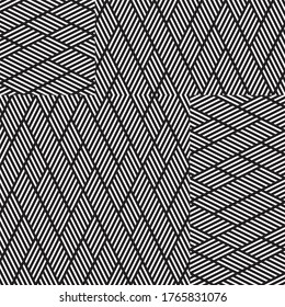 Seamless pattern with oblique white segments