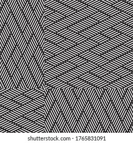 Seamless pattern with oblique white segments