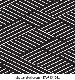 Seamless pattern with oblique white segments