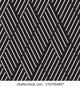 Seamless pattern with oblique white segments