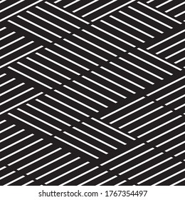 Seamless pattern with oblique white segments