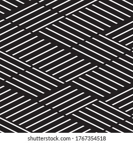 Seamless pattern with oblique white segments