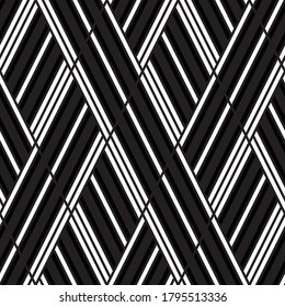 Seamless pattern with oblique white segments