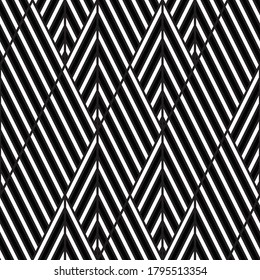 Seamless pattern with oblique white segments