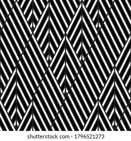 Seamless pattern with oblique white segments