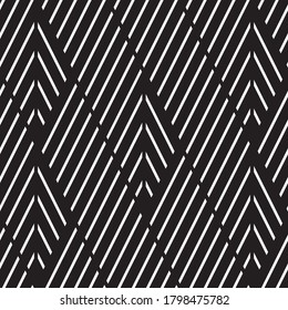 Seamless pattern with oblique white segments
