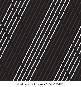Seamless pattern with oblique white segments