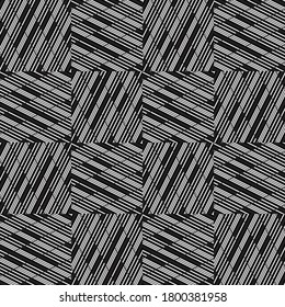 Seamless pattern with oblique white segments