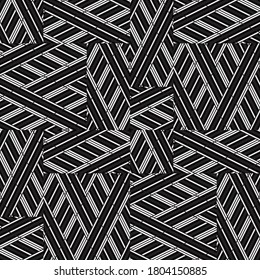 Seamless pattern with oblique white segments