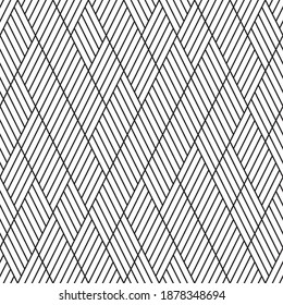 Seamless pattern with oblique white segments