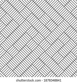 Seamless pattern with oblique white segments
