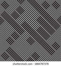 Seamless pattern with oblique white segments