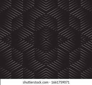 Seamless pattern with oblique white segments(cube)