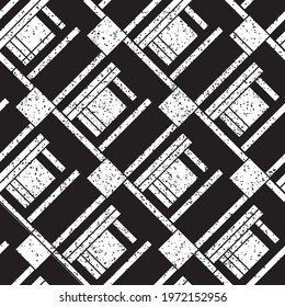 Seamless pattern with oblique white streaks. Seamless vector illustration eps 10.
