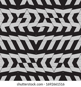 Seamless pattern with oblique white stripes