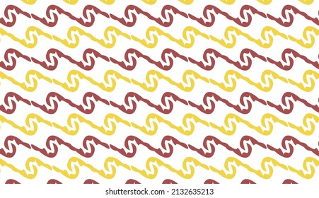 Patrón sin foco. Motivo de la ola oceánica. Diseño de patrones minimalistas