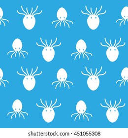 Seamless pattern oceanic theme