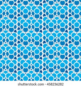 Seamless pattern oceanic theme