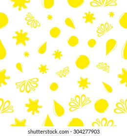 seamless pattern with oil drop