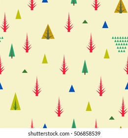 Seamless pattern. Old retro minimal background. Colorful design for cover, flyer, post card, invitation. Boho style. Retro style. composition