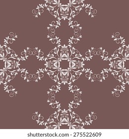 Seamless pattern on background. Wallpaper pattern