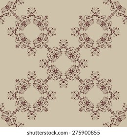 Seamless pattern on background. Wallpaper pattern