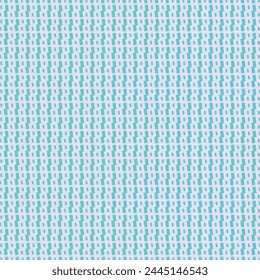 Seamless pattern on blue background.