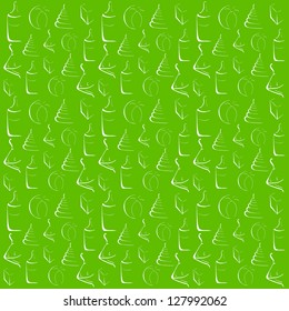 seamless pattern on the children's theme