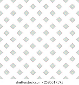 Seamless pattern on a colored background. Geometric seamless pattern. Childish background. Vector illustration