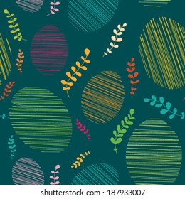 seamless pattern on Easter color