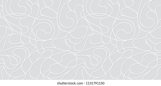 Seamless pattern on a gray background