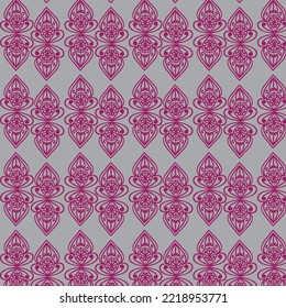 Seamless pattern on linen cloth texture for textile, home decor, fashion, fabric