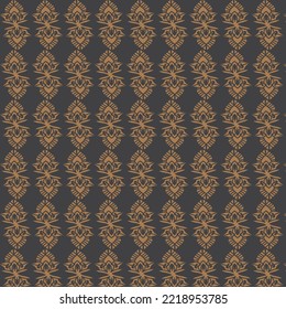 Seamless pattern on linen cloth texture for textile, home decor, fashion, fabric