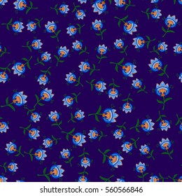 seamless pattern on purple original
