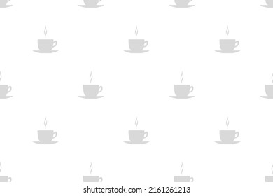 Seamless pattern on the theme of coffee.