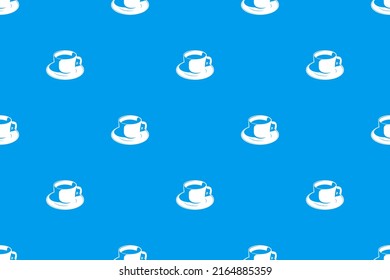 Seamless pattern on the theme of coffee.