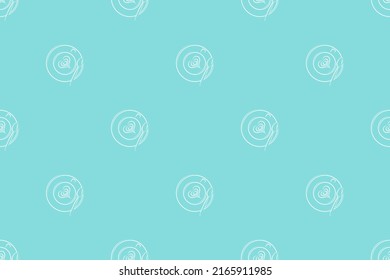 Seamless pattern on the theme of coffee.Cups of coffee top view.