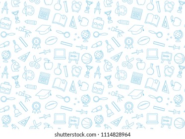 Medical Icon Vector Seamless Background Stock Vector (Royalty Free ...