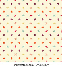 Seamless pattern on Valentines Day. Vector texture for greetings postcard, invitation, banner