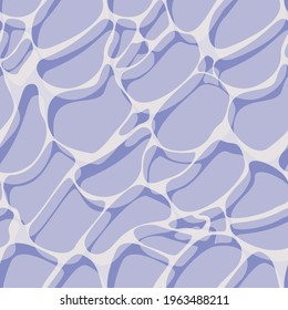 Seamless pattern on the water surface