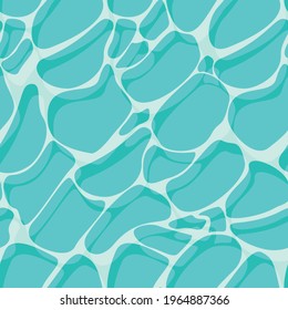 Seamless pattern on the water surface