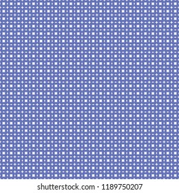 seamless pattern on white background fancy cage in the form of a geometric flower new look at the Vichy cage