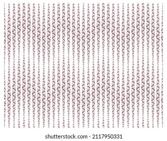 Seamless pattern on white background. Has the shape of a wave. Consists of simple colored geometric forms. Useful as design element for texture and artistic compositions.