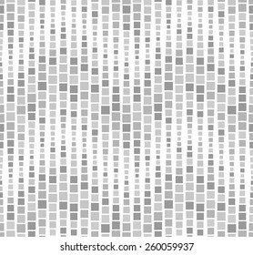 Seamless pattern on a white background. Has the shape of a wave. Consists of geometric elements. Useful as design element for texture, pattern and artistic compositions.