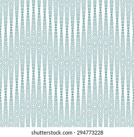 Seamless pattern on a white background. Has the shape of a wave. Consists of geometric elements in color. Useful as design element for texture, pattern and artistic compositions.
