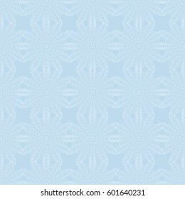 Seamless pattern. Openwork pattern of fine lines.