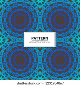 Seamless pattern. Openwork lace background. Vector illustration
