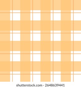 seamless pattern with orange checkered background, fabric pattern, gift wrapping paper 