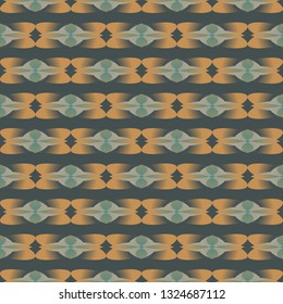 Seamless pattern with ordered arrangement of abstract geometric shapes. Colorful illustration. Vector EPS10